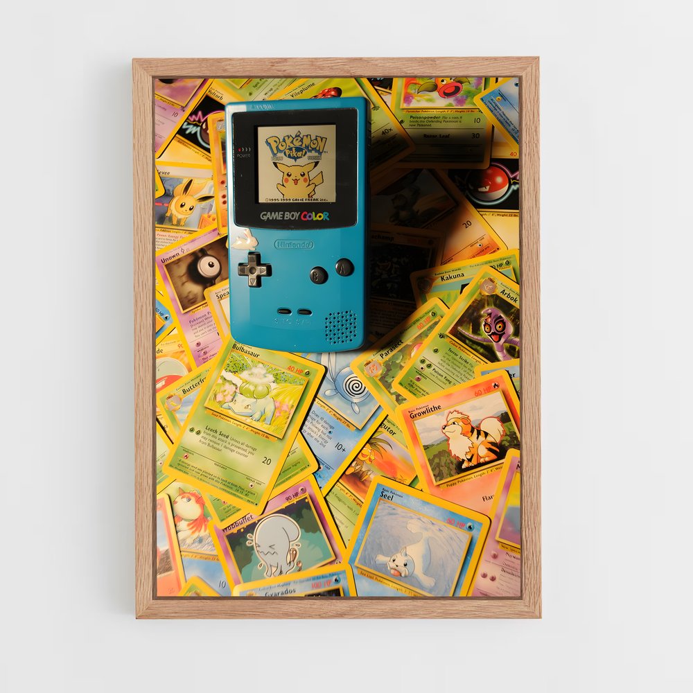 ap-retro gaming-6 cadre Bois clair