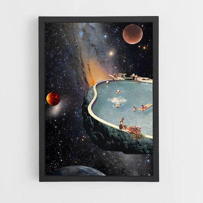 ap-retro space-4 cadre Noir