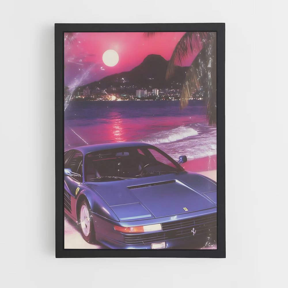 ap-retrowave-10 cadre Noir