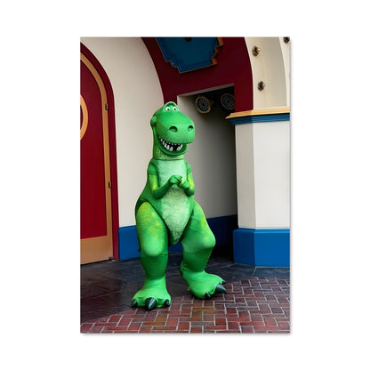 Poster Jurassic Door