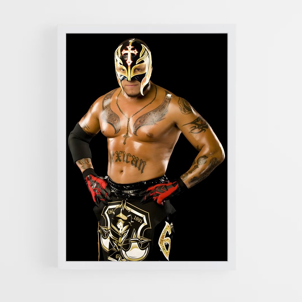 ap-rey mysterio-2 cadre Blanc
