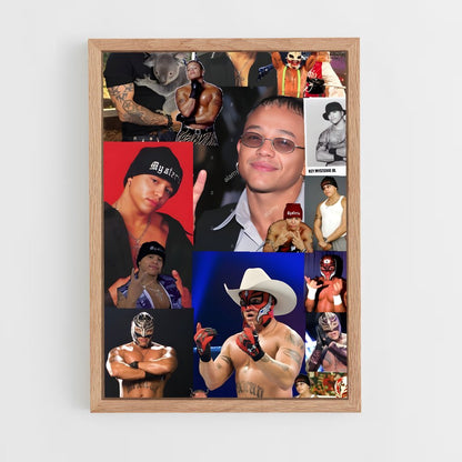 ap-rey mysterio-5 cadre Bois clair