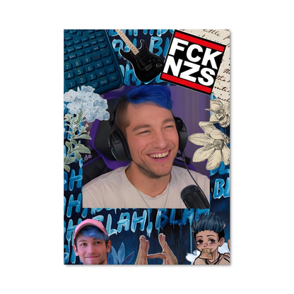 Poster Blue Beat