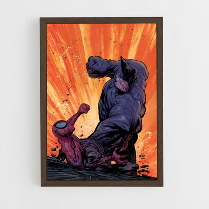 ap-rhino spider-man-2 cadre Bois foncé