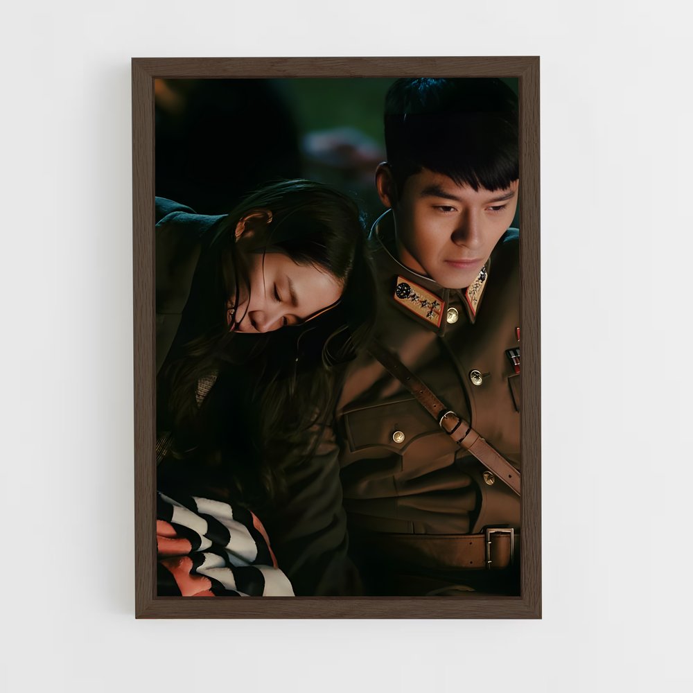 ap-ri jeong hyeok-7 cadre Bois foncé