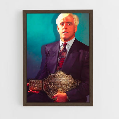 ap-ric flair-6 cadre Bois foncé