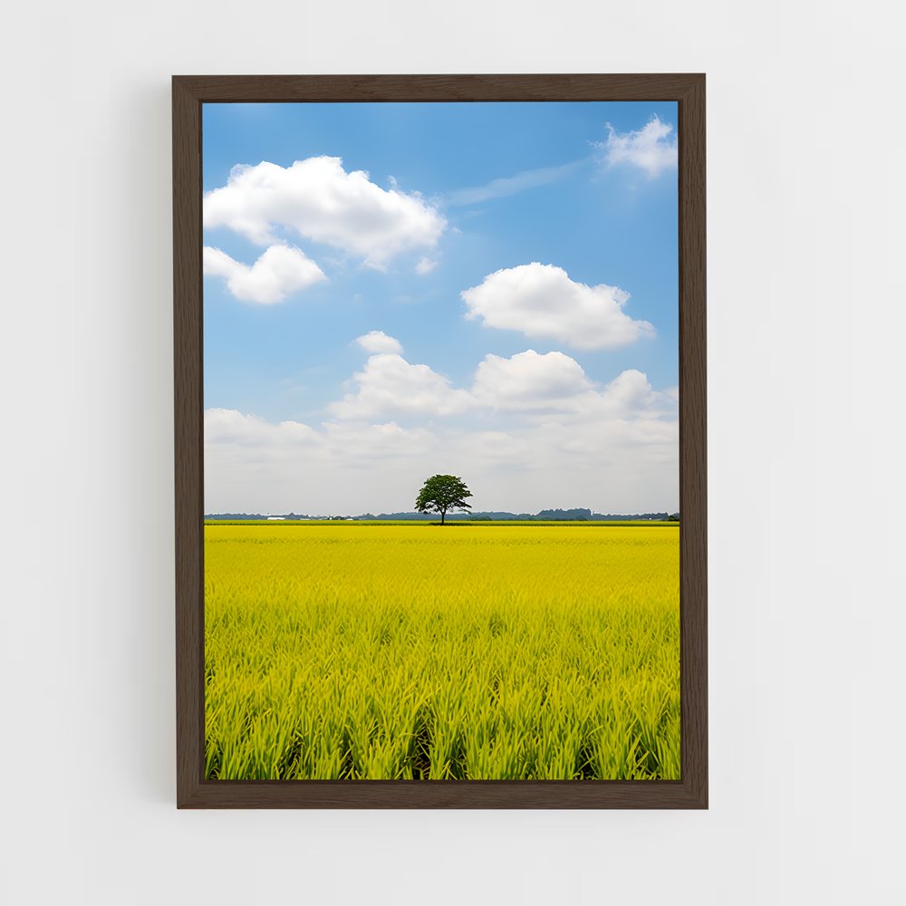 ap-rice-8 cadre Bois foncé