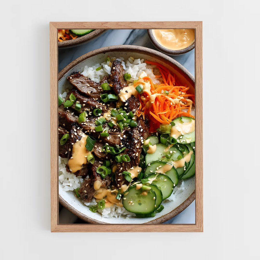 ap-rice bowl-1 cadre Bois clair