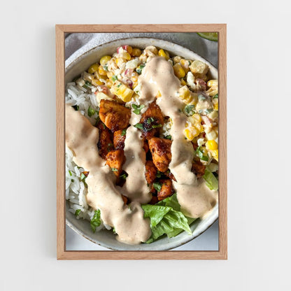ap-rice bowl-2 cadre Bois clair