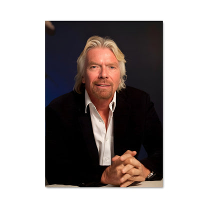 Poster Visionnaire en Blanc