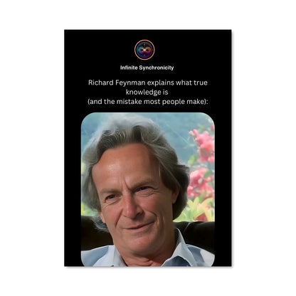 Poster Le Sourire de Feynman