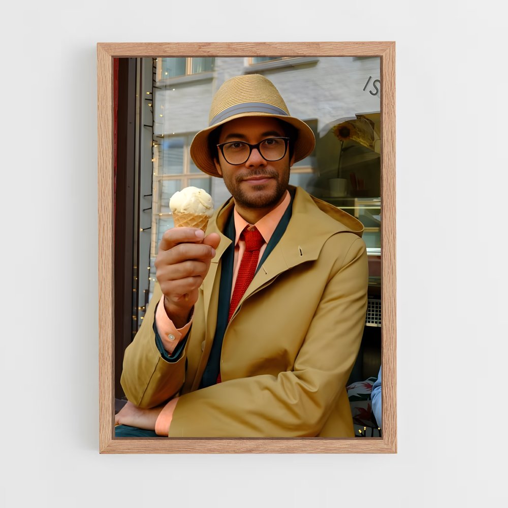 ap-richard ayoade-6 cadre Bois clair