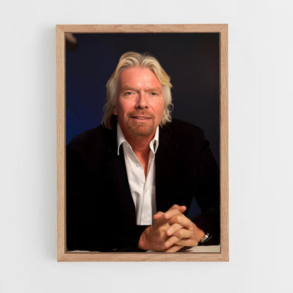 ap-richard branson-1 cadre Bois clair