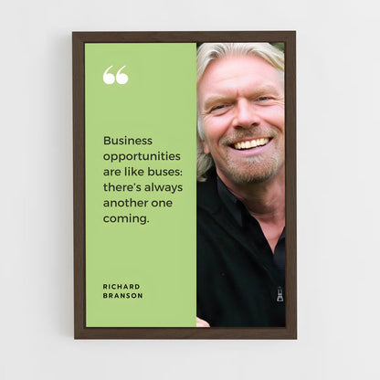 ap-richard branson-6 cadre Bois foncé