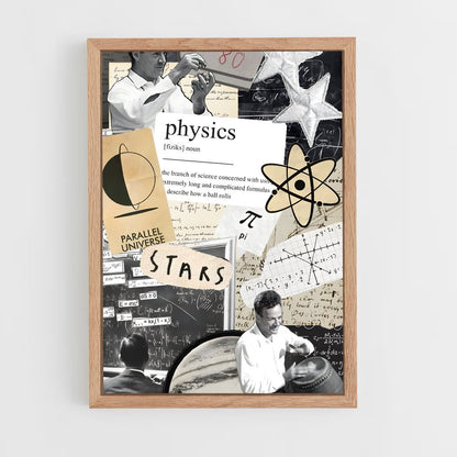 ap-richard feynman-1 cadre Bois clair
