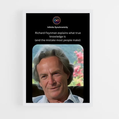 ap-richard feynman-5 cadre Blanc