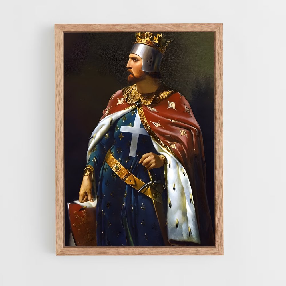 ap-richard lionheart-1 cadre Bois clair
