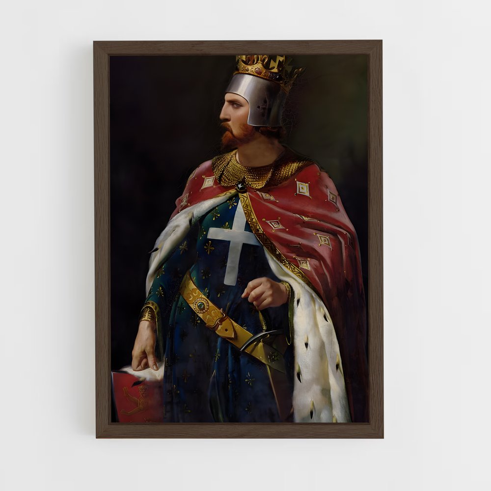 ap-richard lionheart-2 cadre Bois foncé