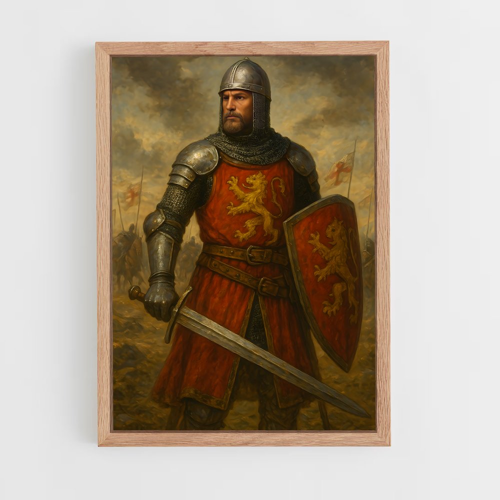 ap-richard lionheart-3 cadre Bois clair