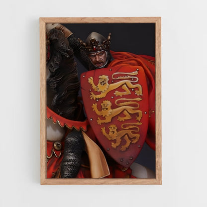 ap-richard lionheart-6 cadre Bois clair