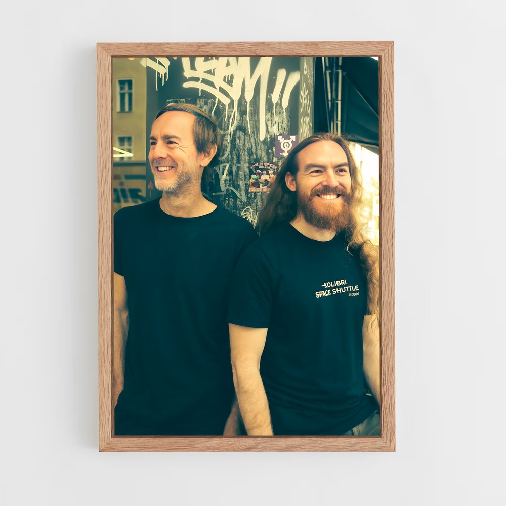ap-richie hawtin-4 cadre Bois clair