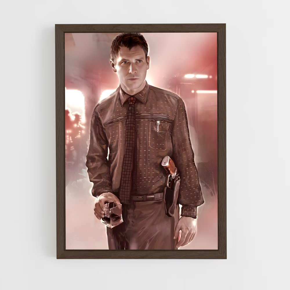 ap-rick deckard-4 cadre Bois foncé