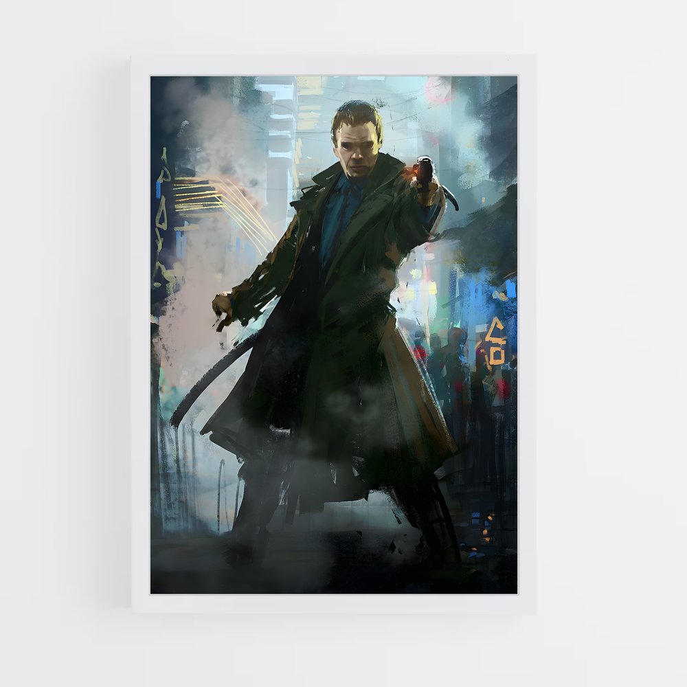 ap-rick deckard-5 cadre Blanc
