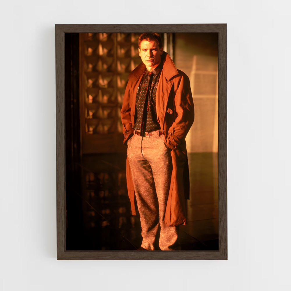 ap-rick deckard-6 cadre Bois foncé