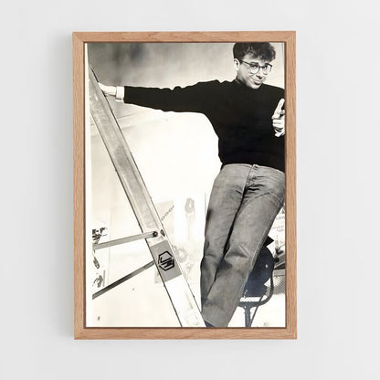 ap-rick moranis-1 cadre Bois clair