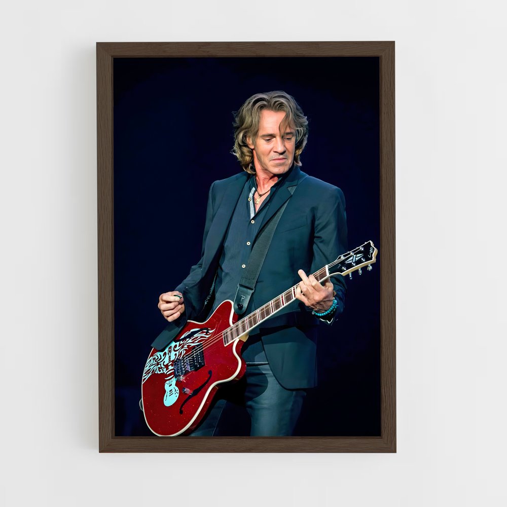 ap-rick springfield-4 cadre Bois foncé