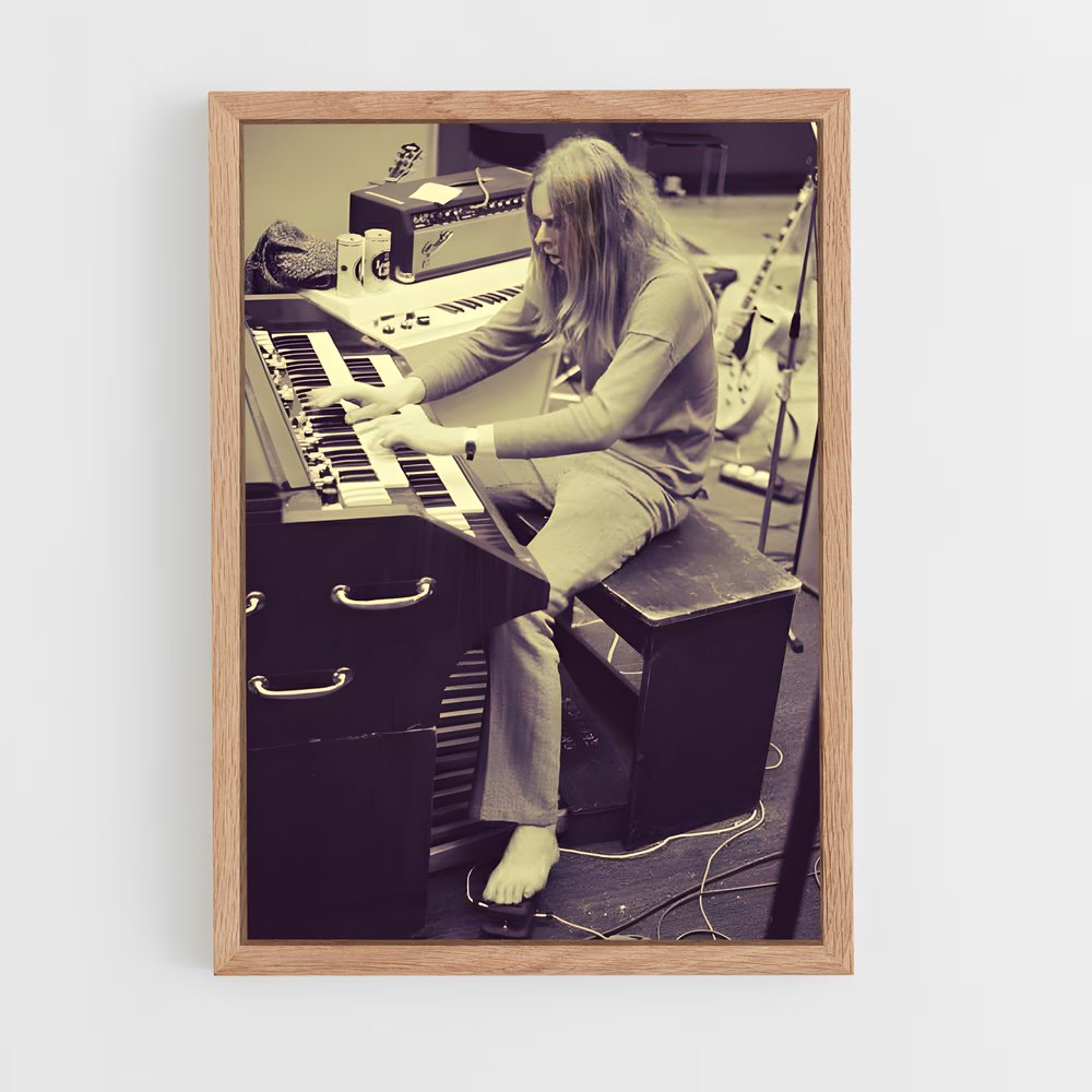 ap-rick wakeman-1 cadre Bois clair