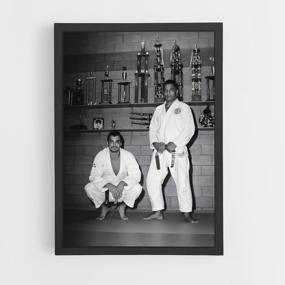 ap-rickson gracie-1 cadre Noir