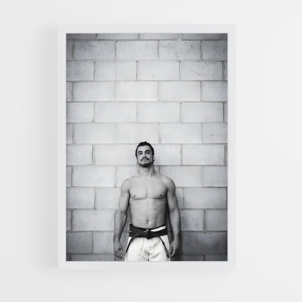 ap-rickson gracie-2 cadre Blanc