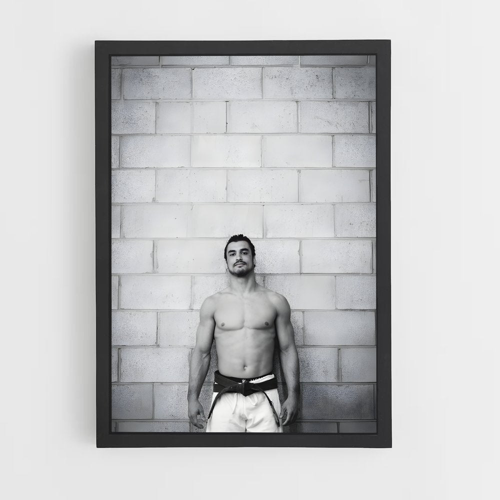 ap-rickson gracie-2 cadre Noir