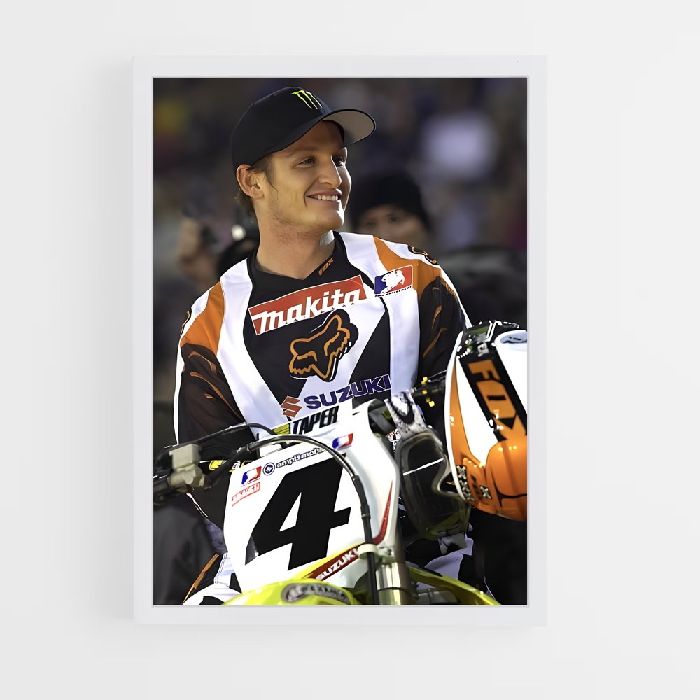 ap-ricky carmichael-3 cadre Blanc