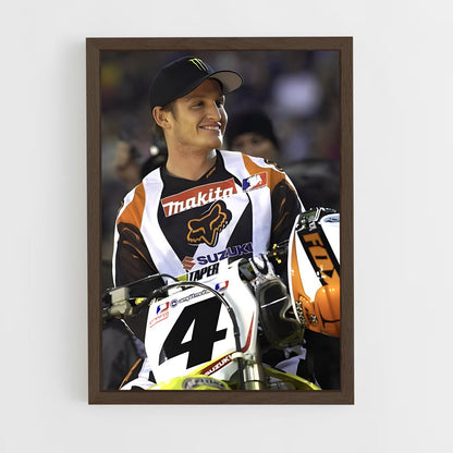 ap-ricky carmichael-3 cadre Bois foncé