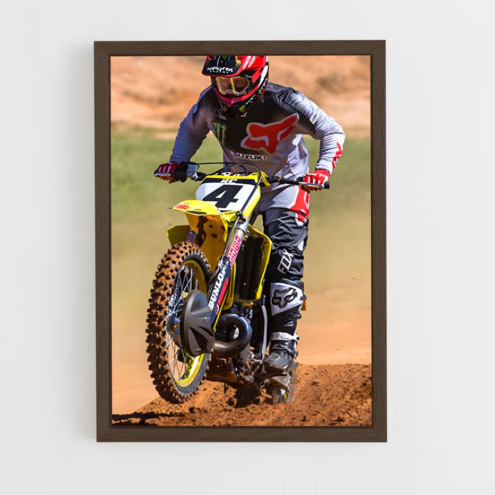 ap-ricky carmichael-4 cadre Bois foncé