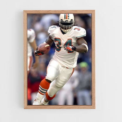 ap-ricky williams-1 cadre Bois clair
