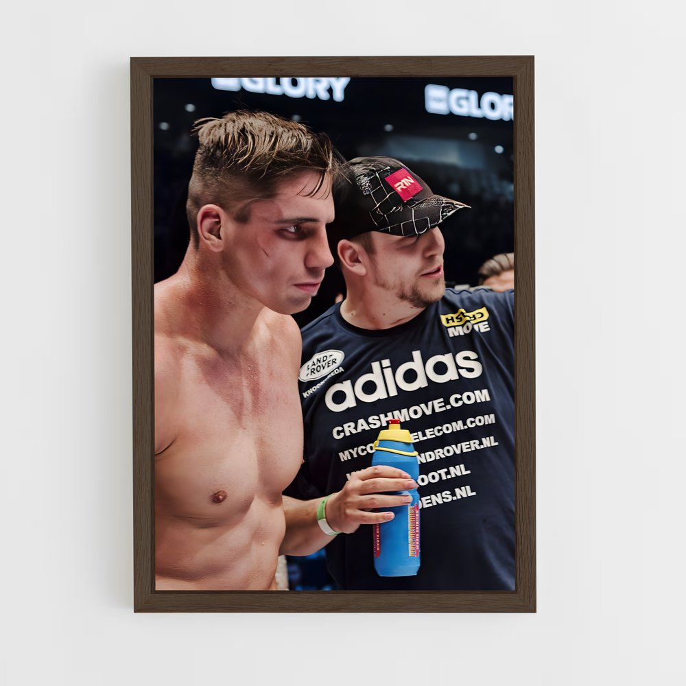 ap-rico verhoeven-6 cadre Bois foncé