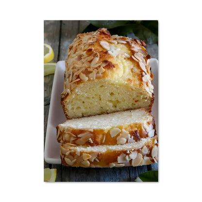 Poster Gâteau au Citron