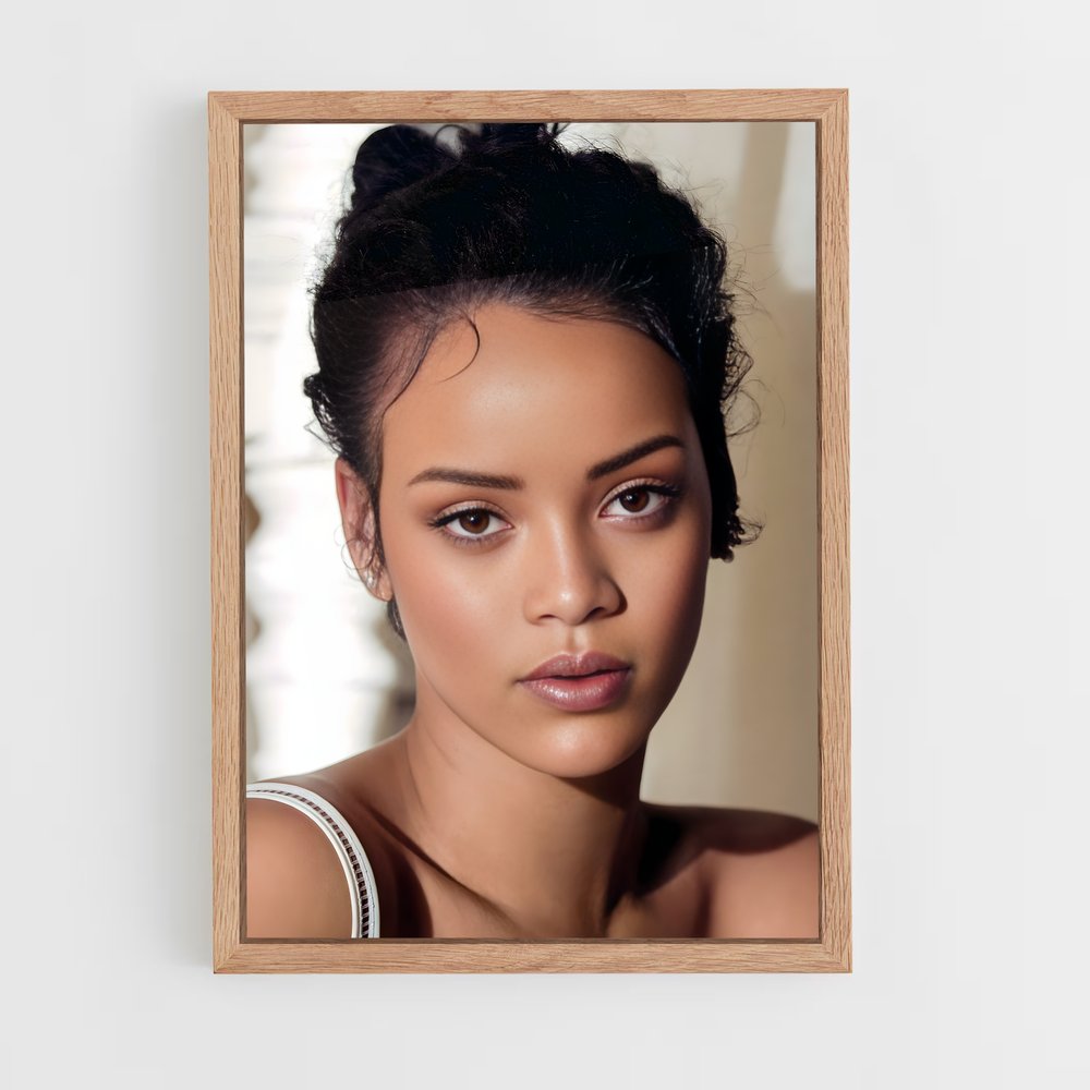 ap-rihanna-4 cadre Bois clair