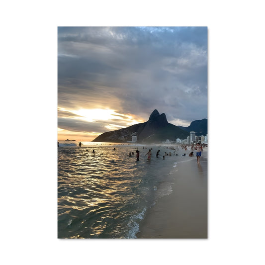 Poster Plage de Copacabana
