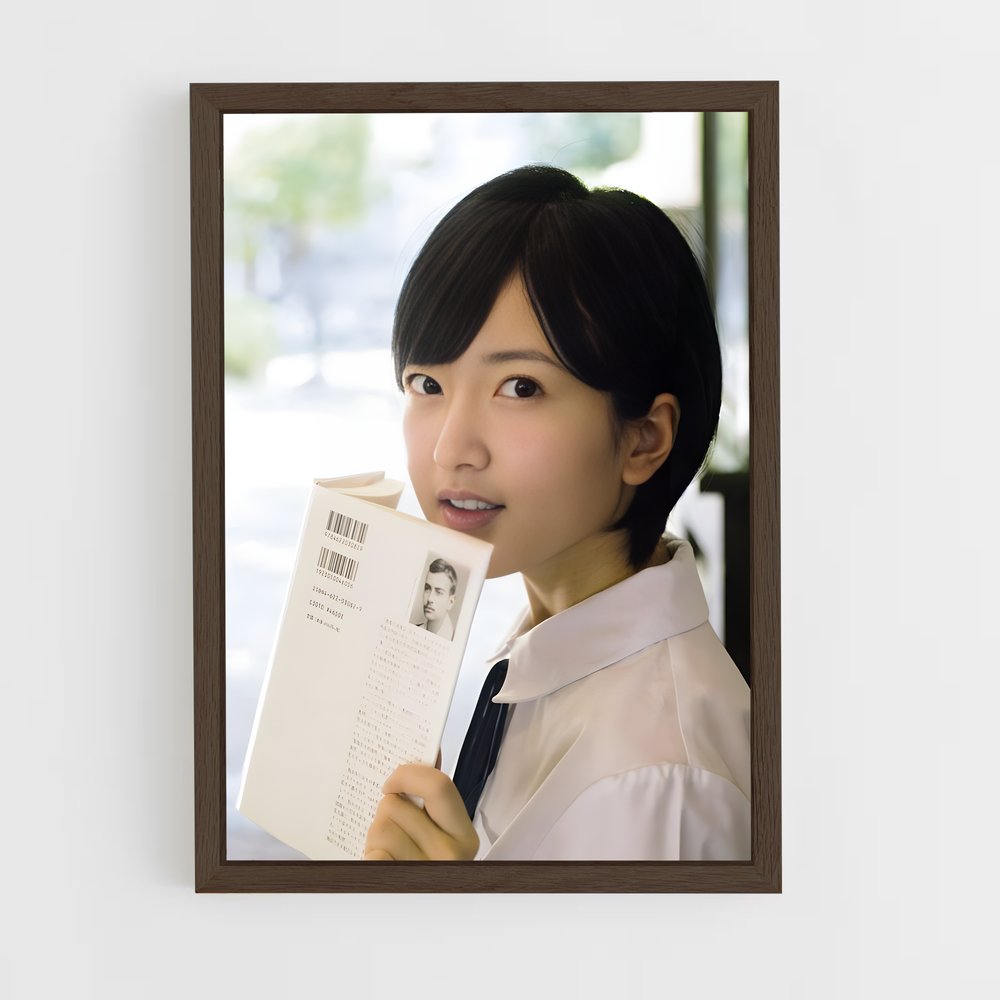 ap-ririka sutou-1 cadre Bois foncé
