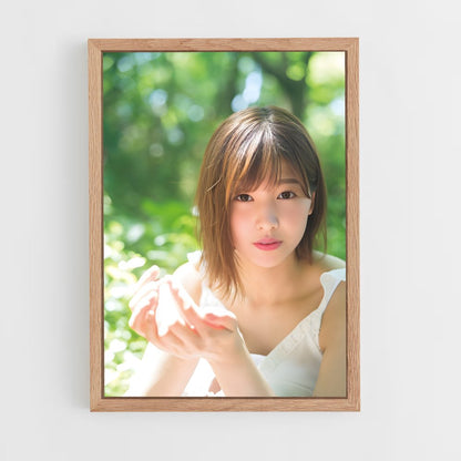 ap-risa watanabe-2 cadre Bois clair