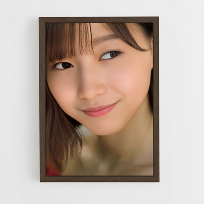 ap-risa watanabe-5 cadre Bois foncé