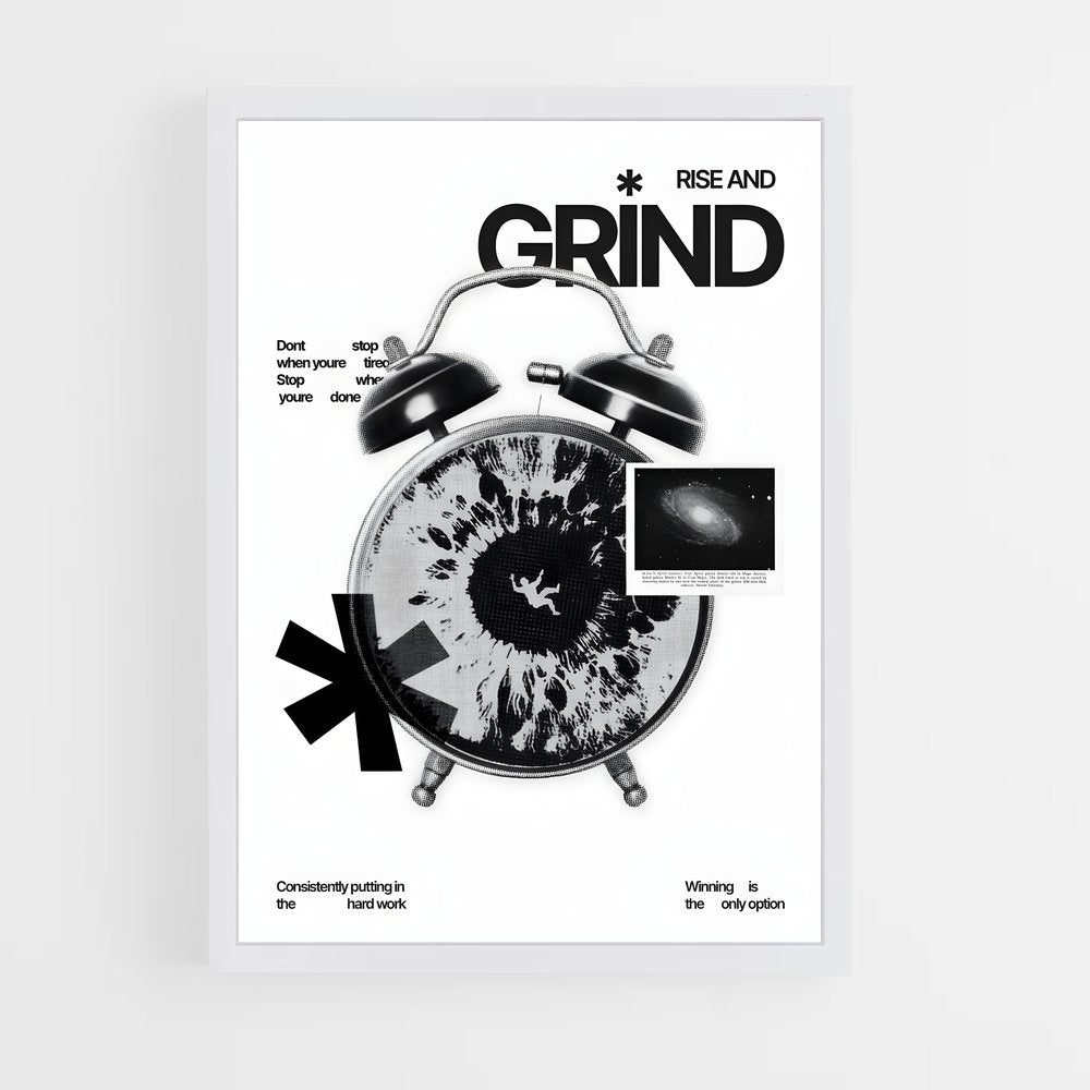 ap-rise and grind-1 cadre Blanc