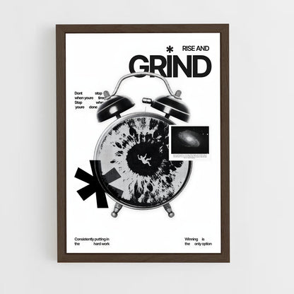 ap-rise and grind-1 cadre Bois foncé