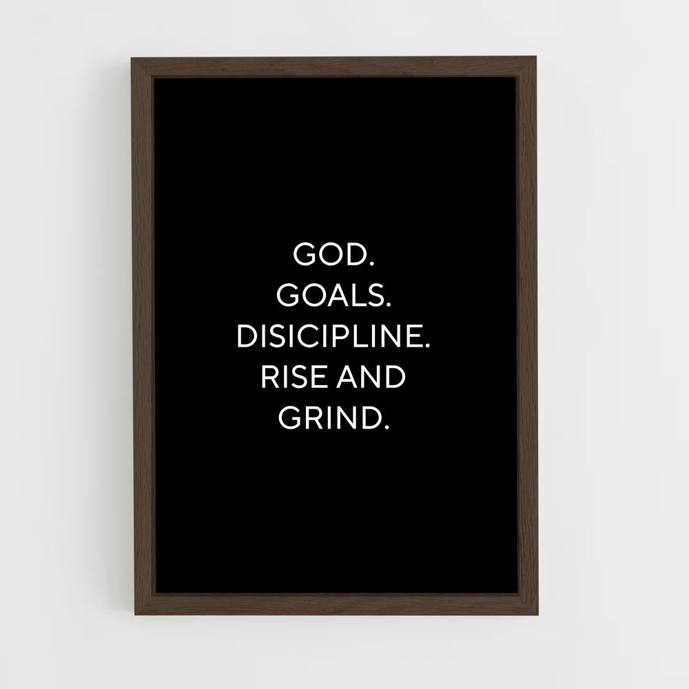 ap-rise and grind-3 cadre Bois foncé
