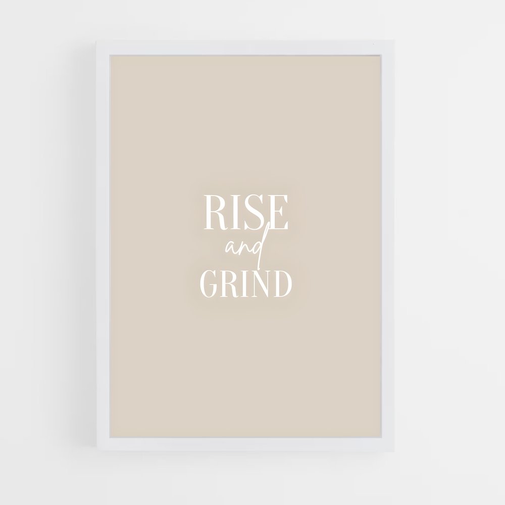 ap-rise and grind-5 cadre Blanc