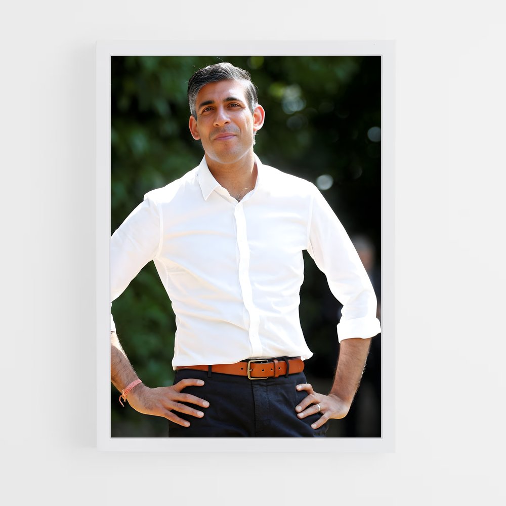 ap-rishi sunak-1 cadre Blanc